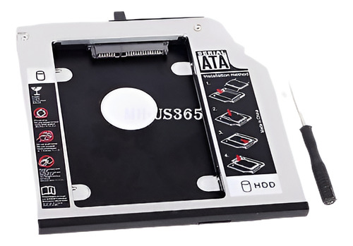 9.5mm Sata 2 Hd Hdd Disco Duro Caddy Bahía Para Ibm T400s T5