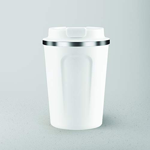 Café Compacto De Vacío Taza De Viaje Aislado Tapa Pru...