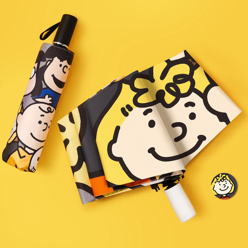 Para . Paraguas Automático Snoopy, Bonita Sombrilla De