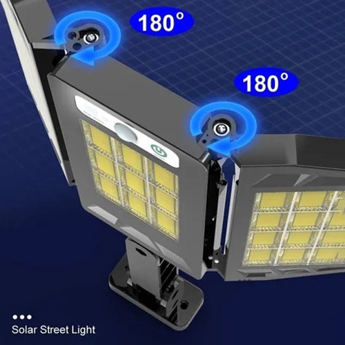 Jja Lámpara Solar Al Aire Libre De Luz De Calle Solar