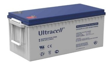 Imagen 2 de 3 de Batería Ultracell Ciclo Profundo Gel 12v 200ah Solar Eolica