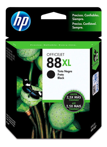 Hp Cartucho 88xl C9396al Negro De Alto Rendimiento Pa