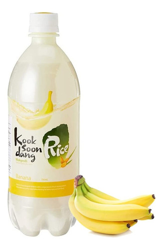 Bebida Coreana Makgeolli Banana 750 Ml