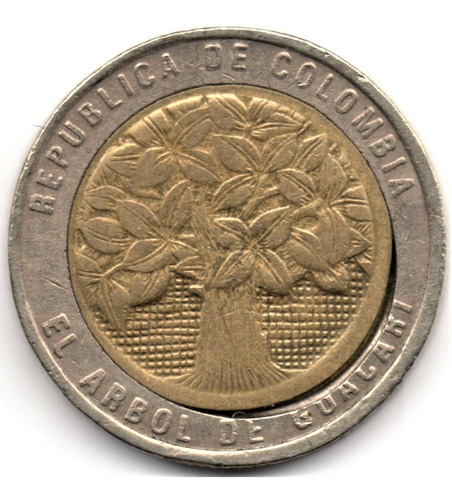 500 Pesos 1994 Con Error: Descentrada