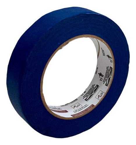 Fita Crepe Azul Imobiliaria 24mm X 50m - 32 Rolos