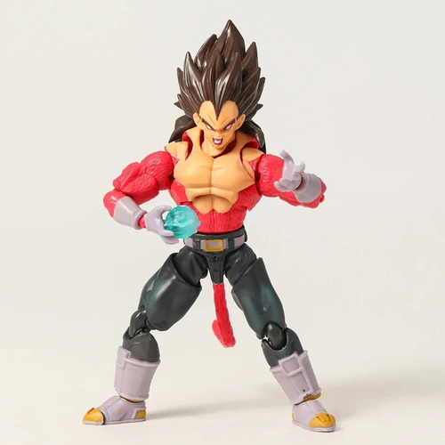 Figura De Acción Shf Ssj4 Vegeta Dragon Ball Gt, Figura De A
