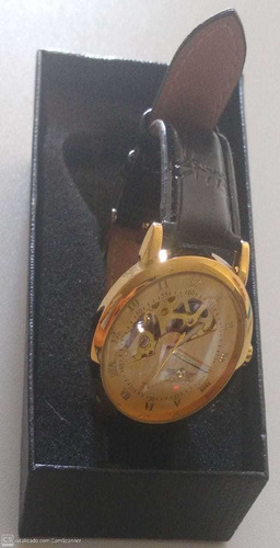 Relógio De Luxo Barato Dourado Com Frete Gratis + Brinde