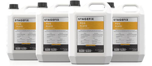 Stagefix Fog Fluid 5lt / Líquido Máquina De Humo X 4u Envío 