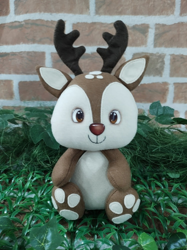 Floresta/bosque Encantado/-kit Com 8 Personagens Em Feltro