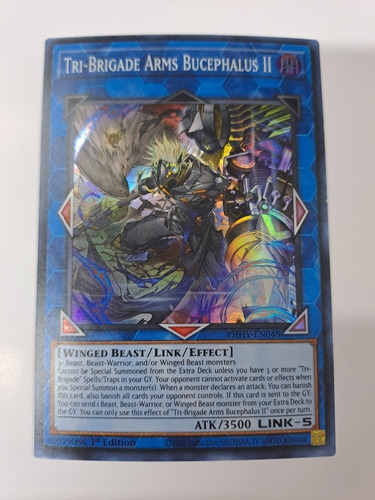 Tri-brigade Arms Bucephalus Phhy-en097 Yugioh