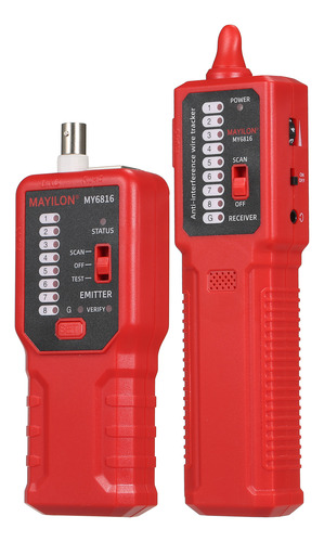 Probador De Cables De Red Digital Silencioso Con Buscador