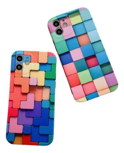 Case Funda Multicolor Antigolpes Para iPhone