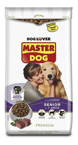 Master Dog Senior 8kg. Despacho Gratis!! Santiago