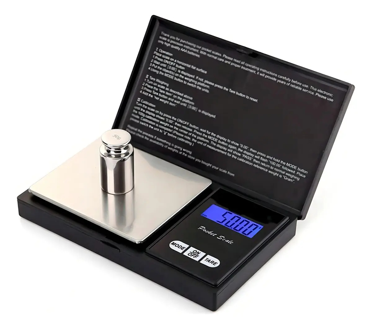 Mini Balança Digital 500g Onistek com Tara e Desligamento Automático