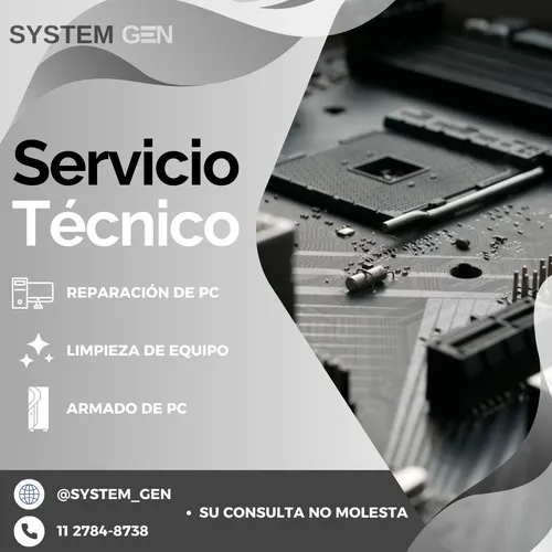 Servicio Técnico - Reparación/armado De Pc