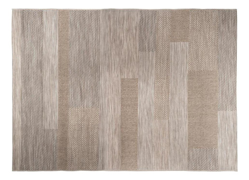 Alfombra De Exterior - Interior, Efecto Lana Beige 160x230cm