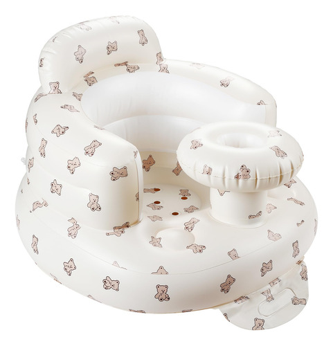 Asiento Inflable Para Bebé Con Bandeja Y Bomba Integrada