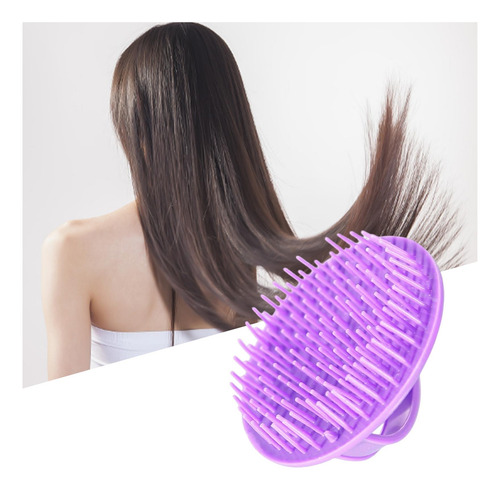 Masajeador Para El Cuero Cabelludo, Cepillo Para Violeta