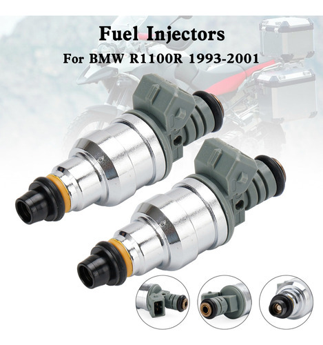 2 Fuel Injector 280150784 280150759 For Bmw R1100r 1993-2001