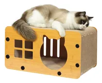Comprar Cat Scratcher House, 21.7x11.8x11.8 Pulgadas Cardboard Cat H