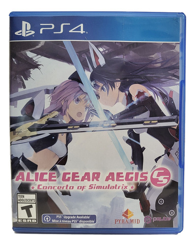 Alice Gear Aegis Cs Concerto Of Simulatrix Ps4 Mídia Física (Usado)