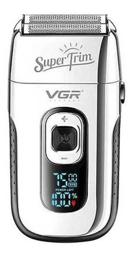 Máquina afeitadora VGR V-332 plateada 100V/240V