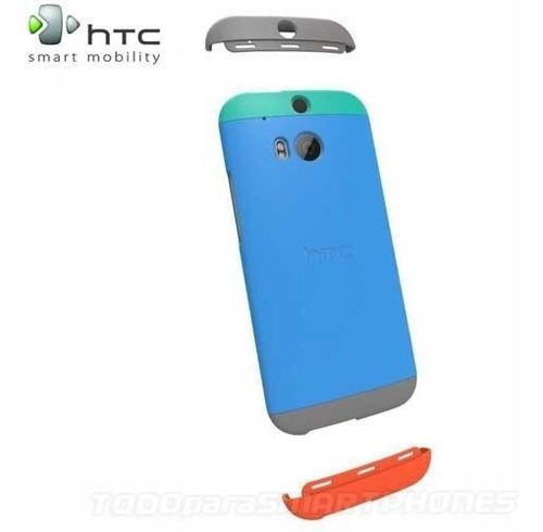 - Funda Dip Case Original Htc One M8 Azul