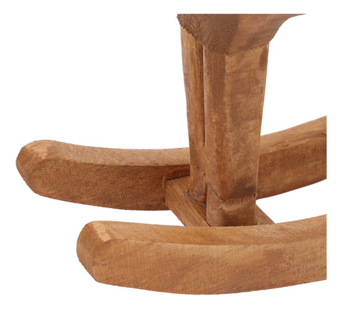 Decoración De Mesa Con Forma De Caballo Balancín De Madera T