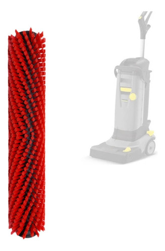 Pincel De Vacío, Roller Vacuumer Piezas De Limpieza Rojo