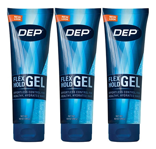 Dep Sport Endurance Hair Styling Gel 9.8 Oz. 3 Unidades