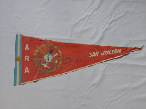 Banderin Ara San Julian, Armada Argentina. Militar