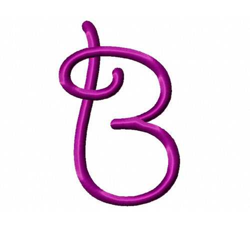 Matriz De Bordado Alfabeto Com Letras Festivas Completo 07