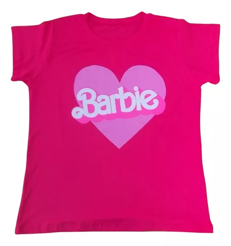 Camiseta T Shirt Barbie Core Feminina Adulto Algodão 2023