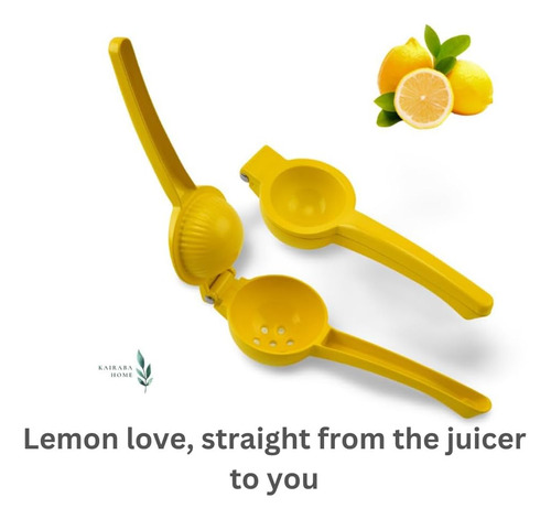Exprimidor Manual De Limón Y Cítricos Con Mango Ergonómico A