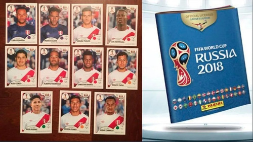 Imagen 2 de 3 de Figuritas X 1 Unidad - Selección Peruana (no Dorada)