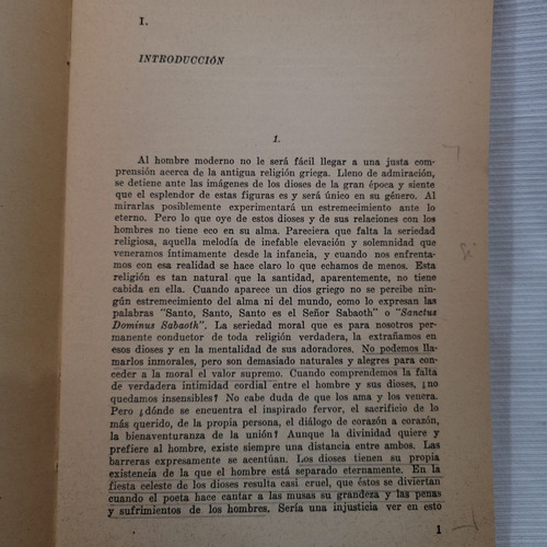 Imagen 5 de 10 de Los Dioses De Grecia Lo Divino Griegos Walter F Otto Eudeba