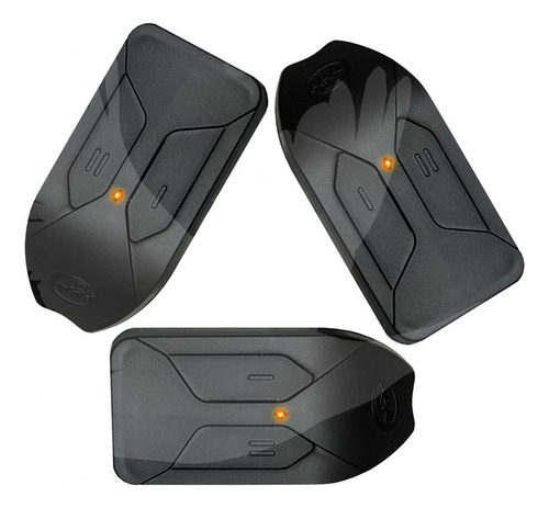 3 Controles Remotos Ppa Tok 433mhz Motor Portão Eletrônico Cor Ppa Tok Preto