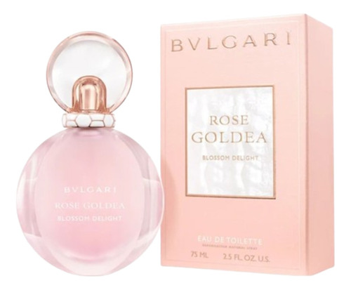 Perfume Importado Feminino Rose Goldea Blossom Delight Edt 75ml - Bvlgari - 100% Original Lacrado Com Selo Adipec E Nota Fiscal Pronta Entrega