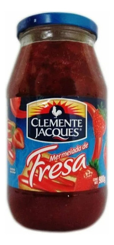 2 Pza Mermelada De Fresa Clemente Jacques 980 G