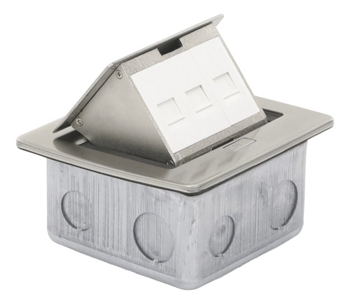 Mini Caja De Piso Thorsman Para Conectores Keysto Th-mc-pd