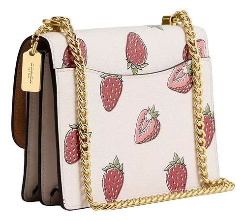 Bolsa Bandolera Coach Mini Klare Color Fresas