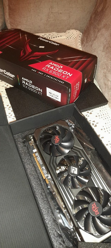 Imagem 1 de 4 de Placa De Vídeo Powercolor Red Devil Rx6900xt C/ Nota Fiscal
