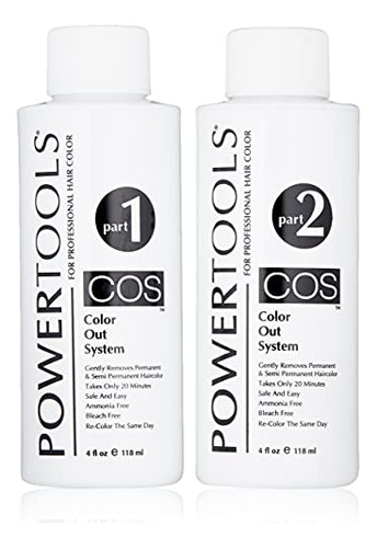 Eliminador De Color De Cabello Powertools Cos Color Out Syst