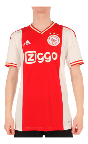 Imagen 1 de 5 de Camiseta adidas Local Ajax De Ámsterdam 22/23 Hombre Red