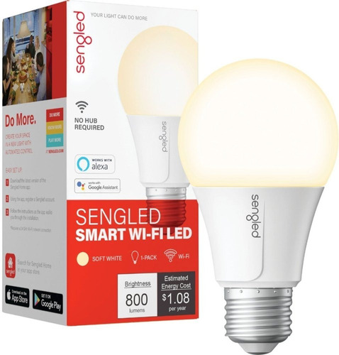 Sengled Smart Led Foco Blanco Alexa Y Google