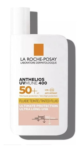 Protector Solar Facial Anthelios Spf 50+ Con Color- La Roche