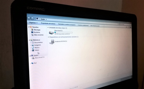 Pc Aio 20' Hpcompac - Para Reparar Funcionaba Hace Poco