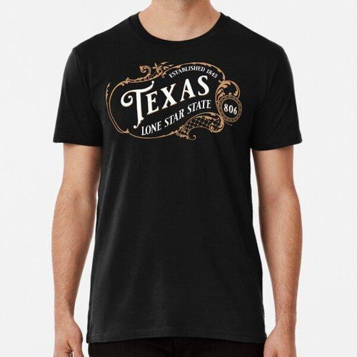 Remera Código De Área De Estado Antiguo Vintage De Texas Onn