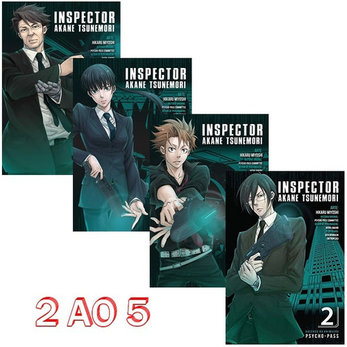 Psycho Pass 2 Ao 5 Inspector Akane Tsunemori! Mangá Panini!