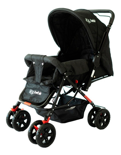 Carrinho Para Bebê Passeio Vira Berço C/ Bolsa Menino Menina